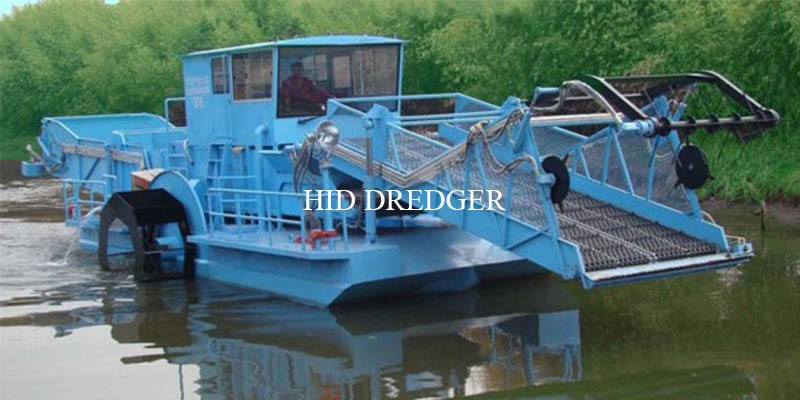 Weed Harvester & Salvage Boat For Port And River Factory