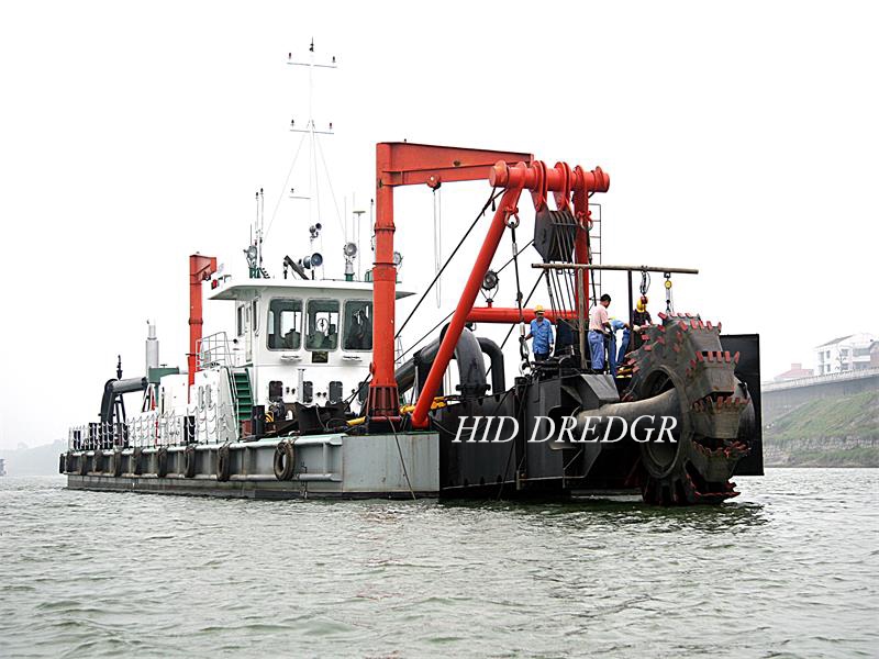 Hydraulic Bucket Wheel Sand Dredging Dredger Used in River for Mud Dredging