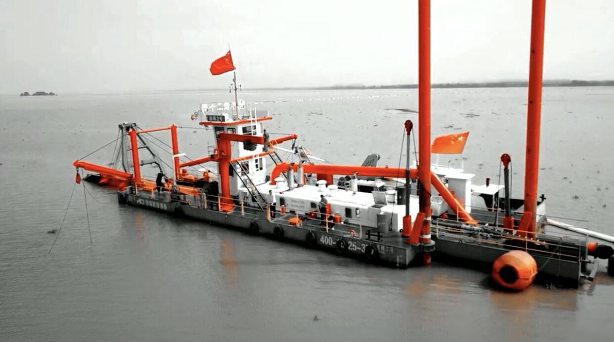 cutter suction dredger