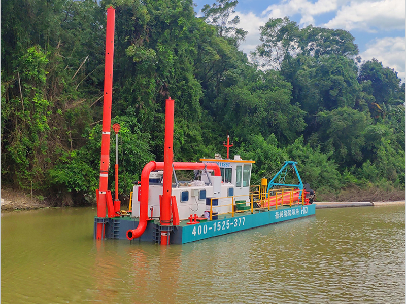 HID-CSD-2510 Model Cutter Suction Dredger Port Development and Maintenance in Philippines