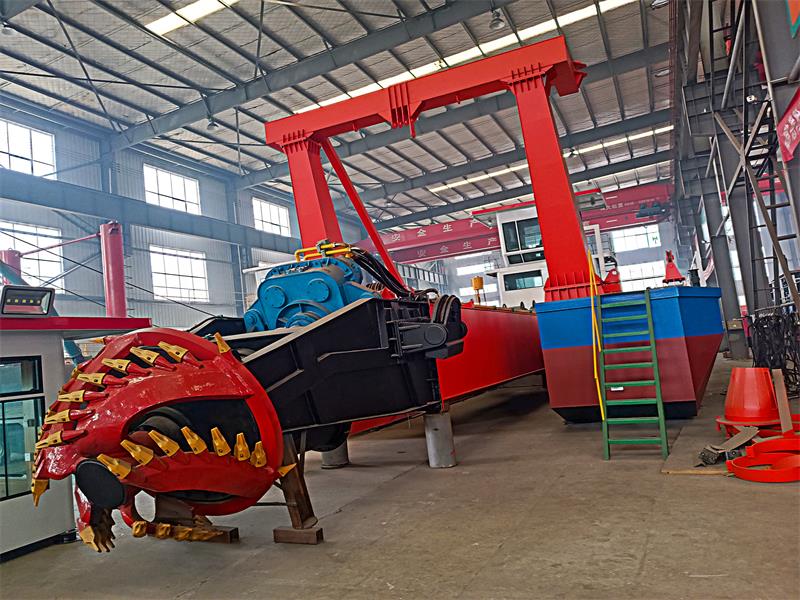 HID a new building cutter suction dredger completed full testing is available for sales. Factory