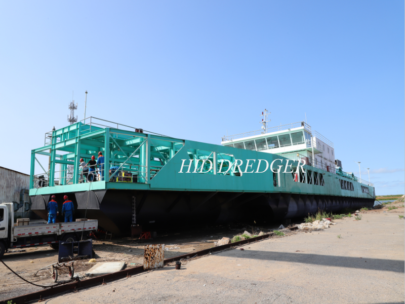 large dredger vessel