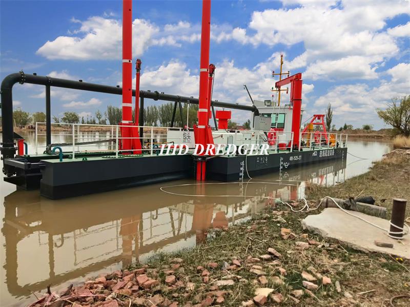 8 Inch Bucket Wheel Dredger with 800m3/h Capacity for City River Dredging Factory