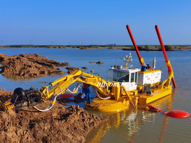 HID offers stock amphibious multipurpose dredgers at attractive prices Factory