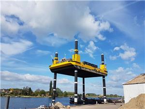 Customized 100tons-600tons Jack-up Barge Jack-up Platform Self Elevating Platform for Sale