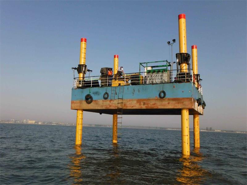 Customized 100tons-600tons Jack-up Barge Jack-up Platform Self Elevating Platform for Sale Factory