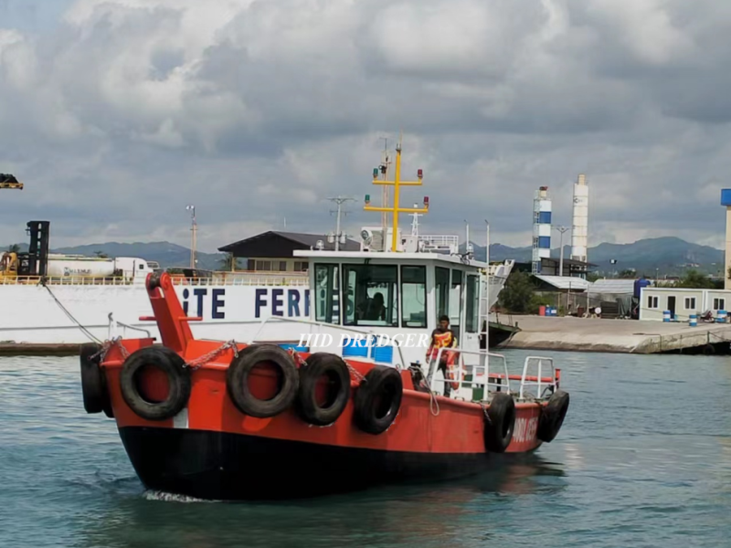 HID Good Quality Anchor Tugboat for Supporting Dredgers in the Philippines