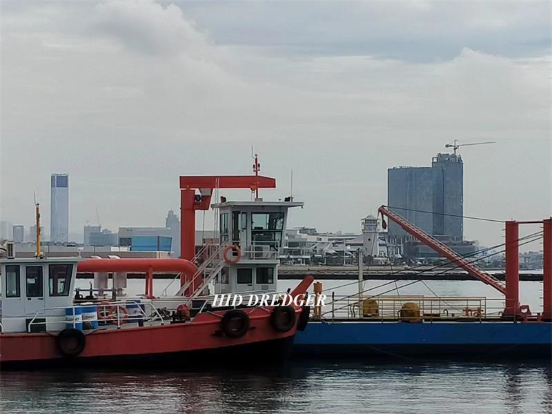 Multi-Function Steel Tug Boat Supporting Vesssel Work Boat for Dredging Project Factory