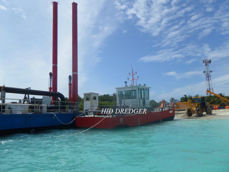 Multi-Function Steel Tug Boat Supporting Vesssel Work Boat for Dredging Project Factory