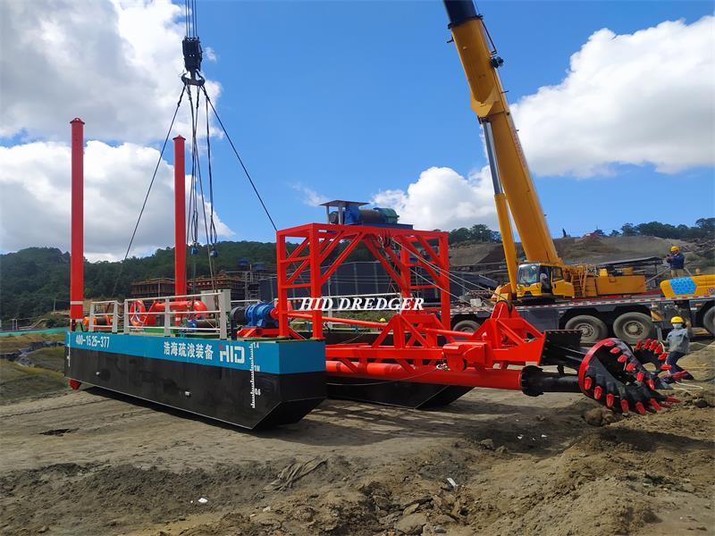 HID launches Portable 8 inch Electrical Cutter Suction Dredger Factory