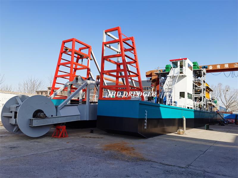 HID Chain Bucket Dredger With Handle Capacity 800T/H