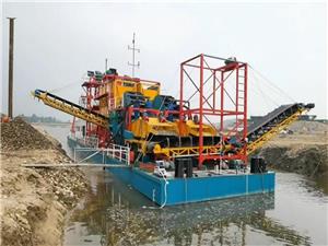 La primera draga de cangilones de cadena a gran escala fabricada por HID Shipyard