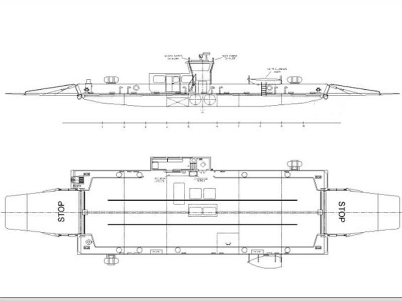 Dual Ramp Transport Barge: A Water Transport Tool for Heavy Equipment and Cargo Factory