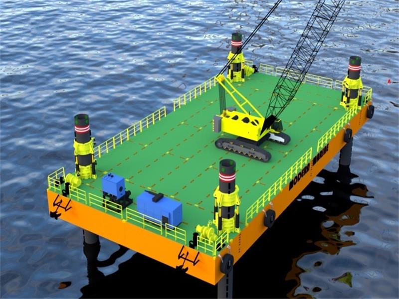 HID JP400 Modular Jack-Up Barge