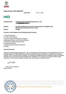 HID Shipyard Is Certified By BV