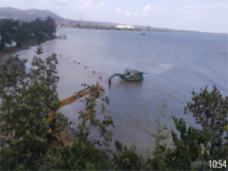 shallow water dredging