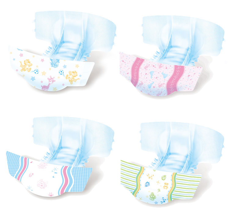 Supply Cute Design Leak Proof Total Dry Incontinence Diapers For Adults