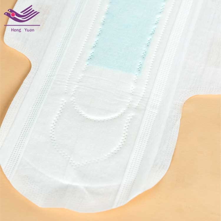 Supply Cotton Breathable Biodegradable Disposable Sanitary Napkins With Wings Wholesale Factory
