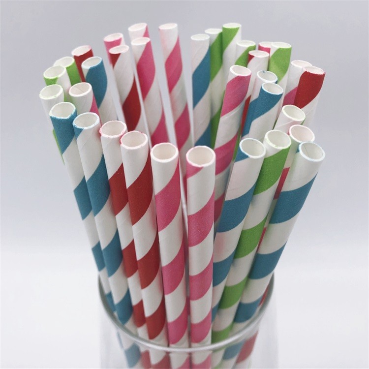 Supply Eco Disposable Tea Paper Straw Biodegradable Drink Straws ...