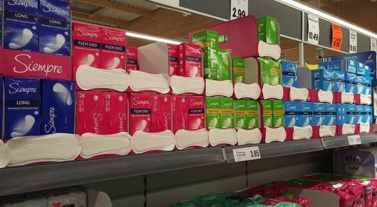 Como comprar absorventes higiênicos?