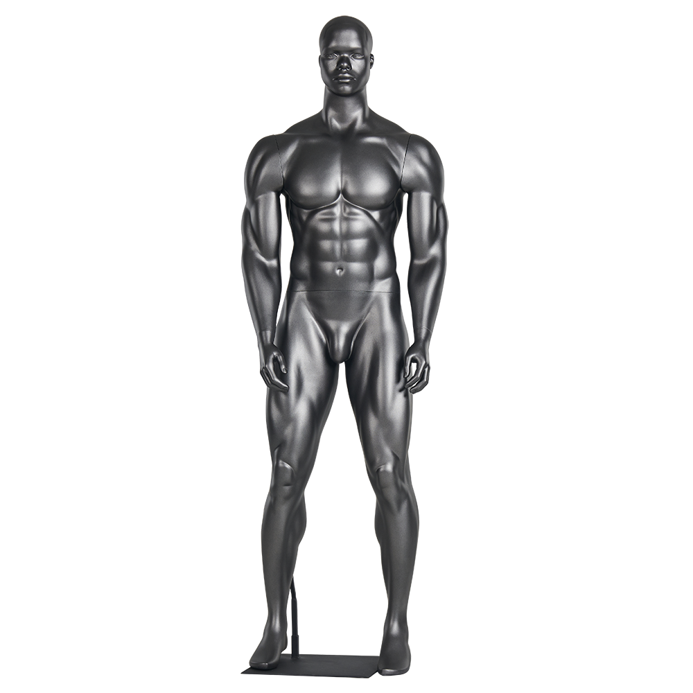 Mannequins d'affichage de sports masculins musculaires