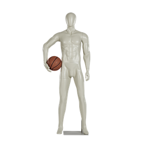 Mannequins de basket-ball sportifs masculins