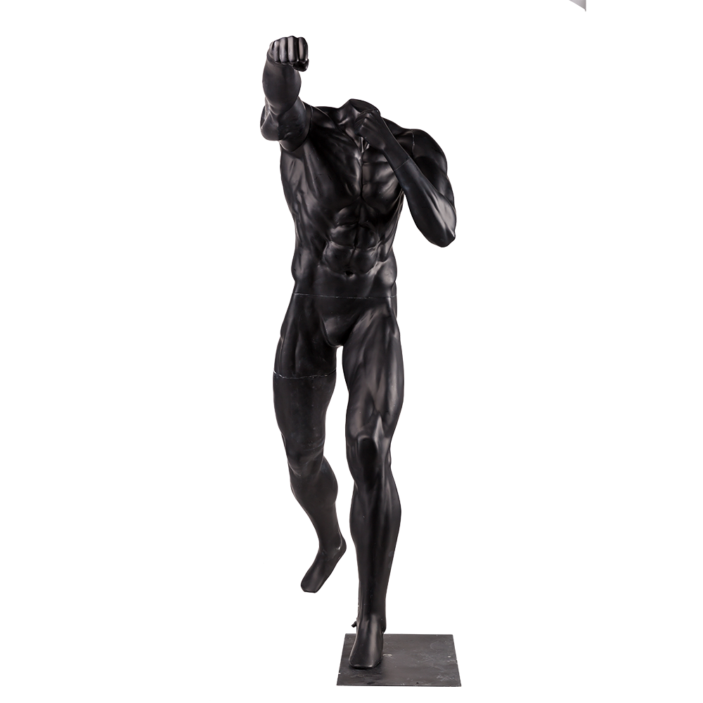 Headless Male Muscle Boxing Mannequin