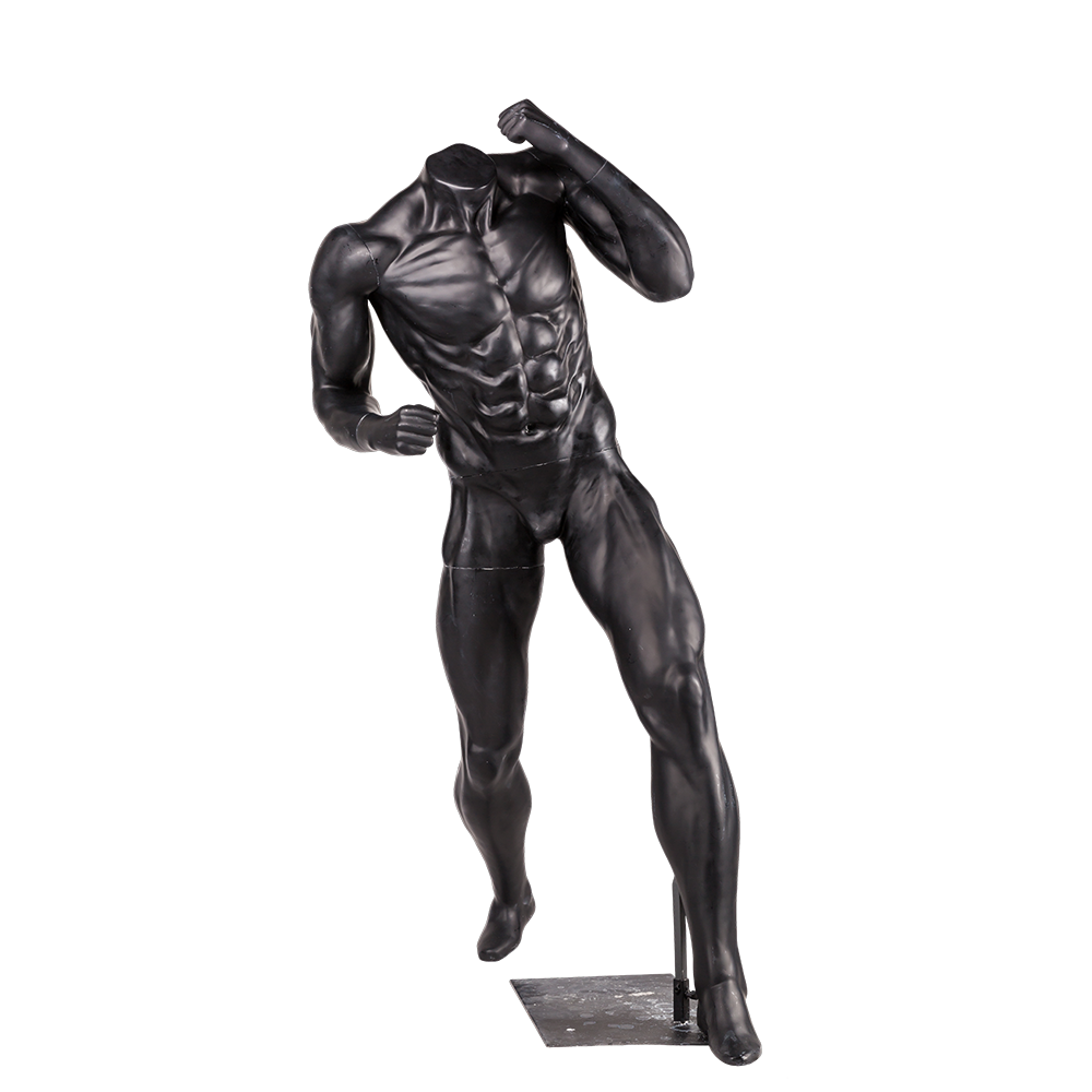 Headless Male Muscle Boxing Mannequin