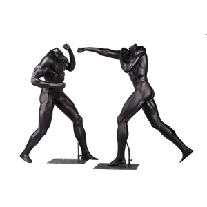 Безголовый мужской манекен для бокса с мышцами