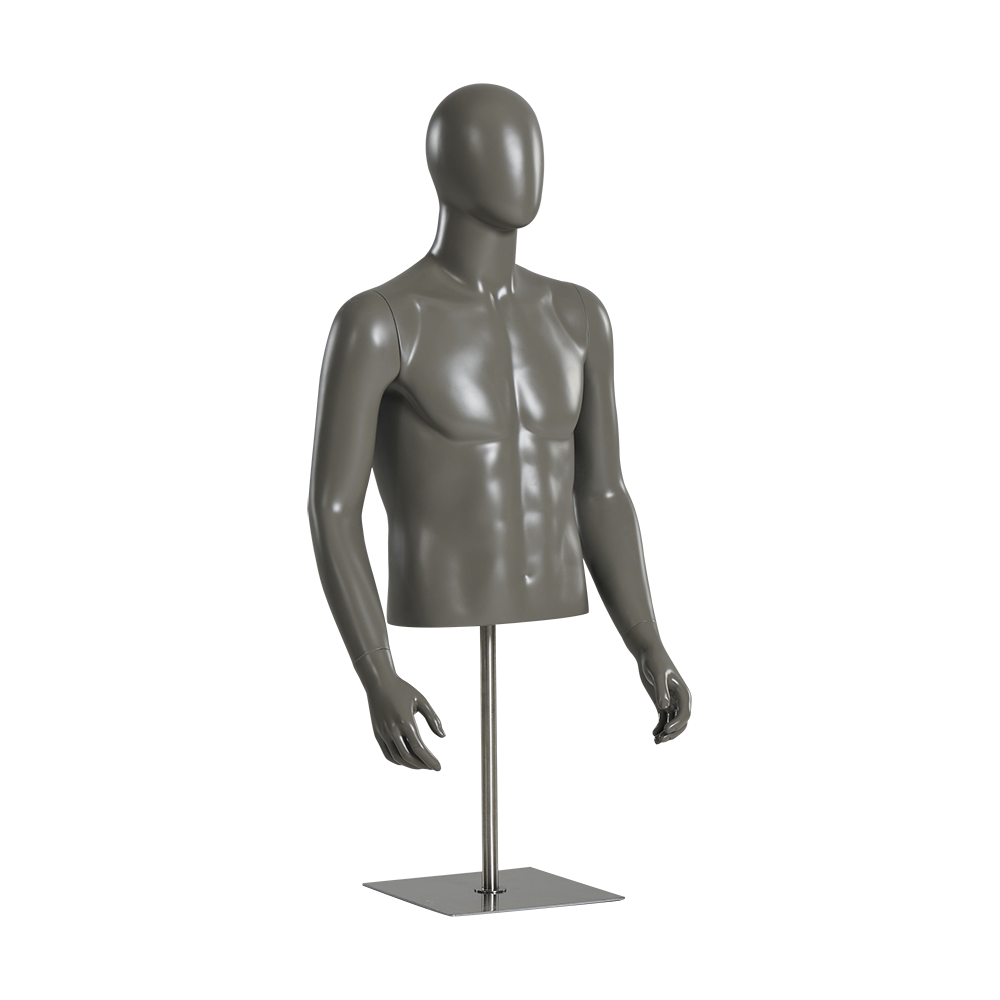 Male Torso Man Mannequin With Head