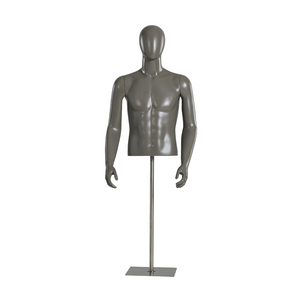 Male Torso Man Mannequin With Head