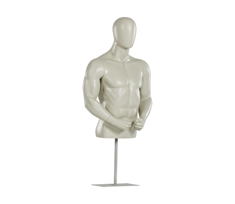 Clothing Store Muscular Upper Torso Mannequins