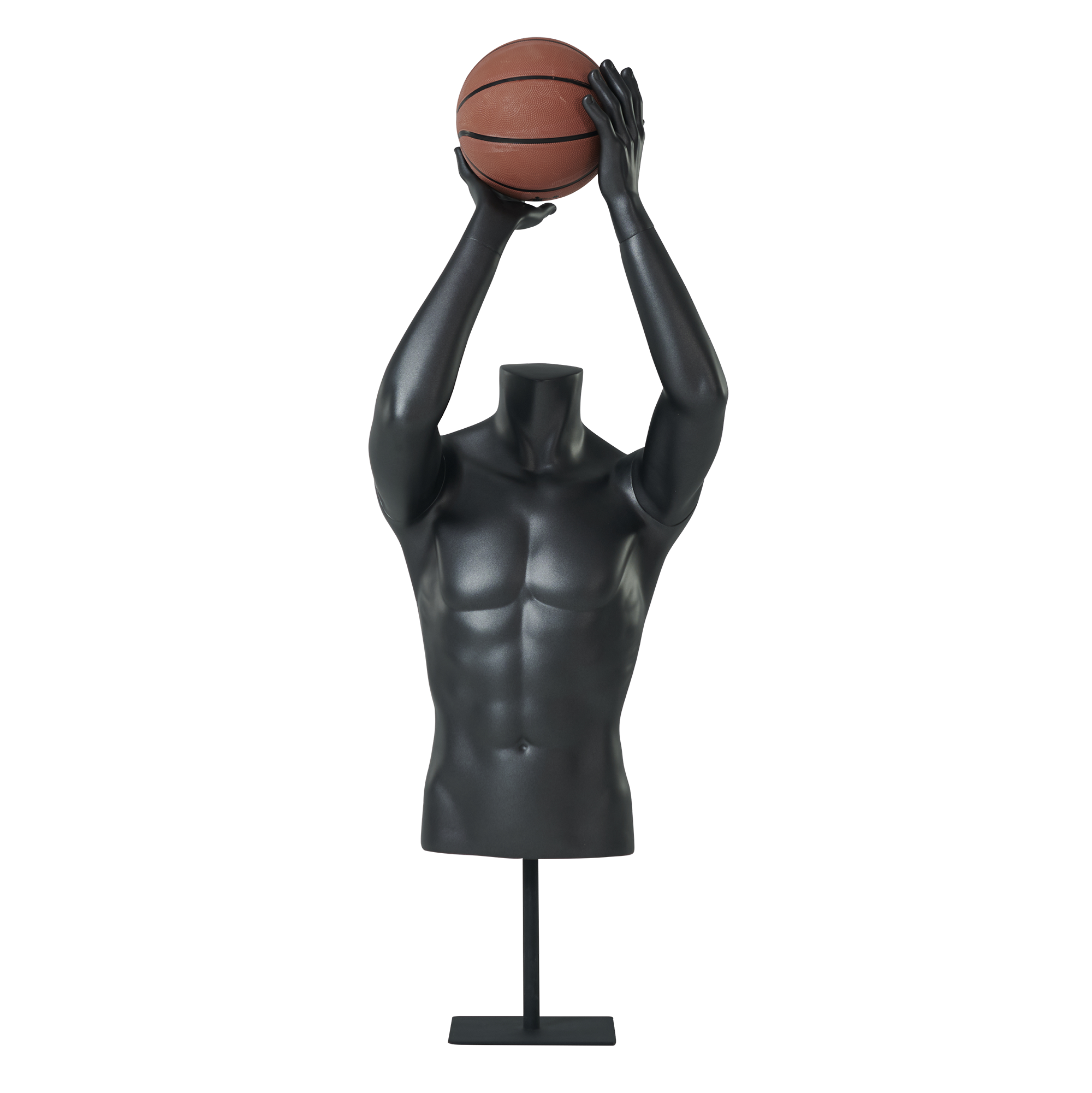 Maniquí de baloncesto masculino con torso superior