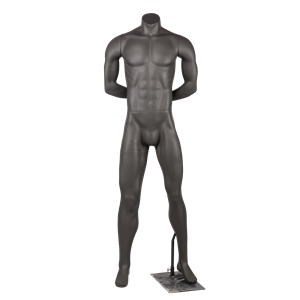 Mannequin d'entraînement masculin sans tête avec dos de la main