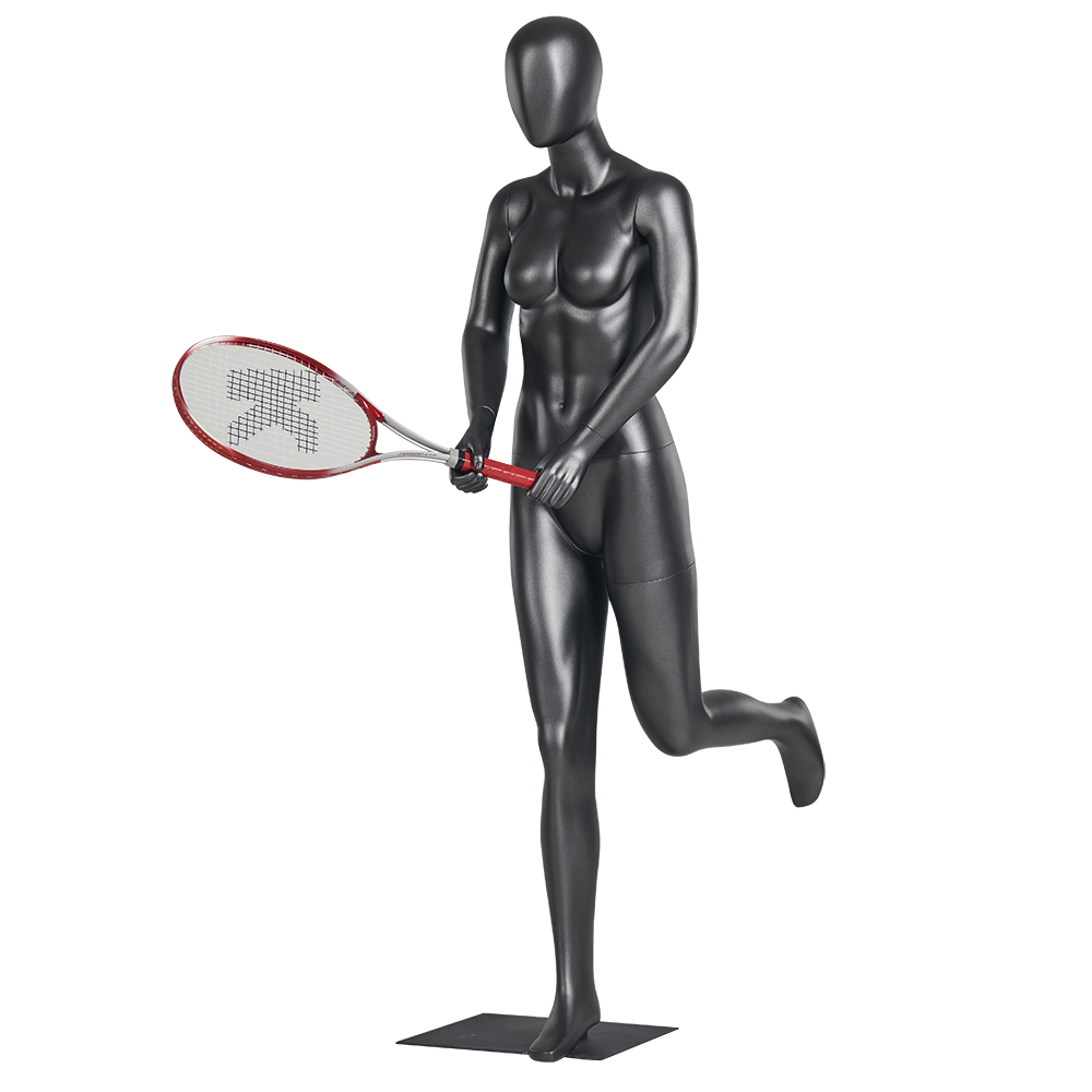 Window Training tennis Woman Mannequins