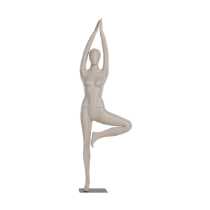 Yoga Fiberglass Display Mannequins
