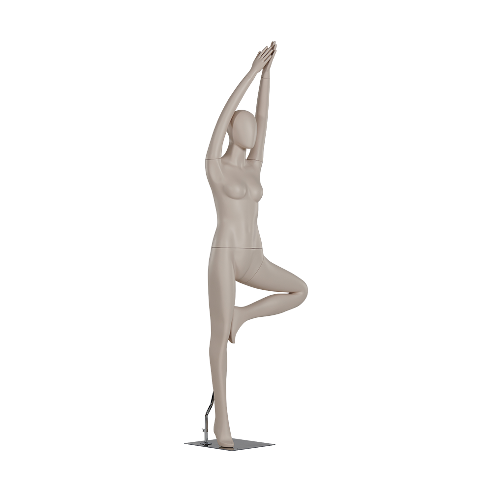 Yoga Fiberglass Display Mannequins