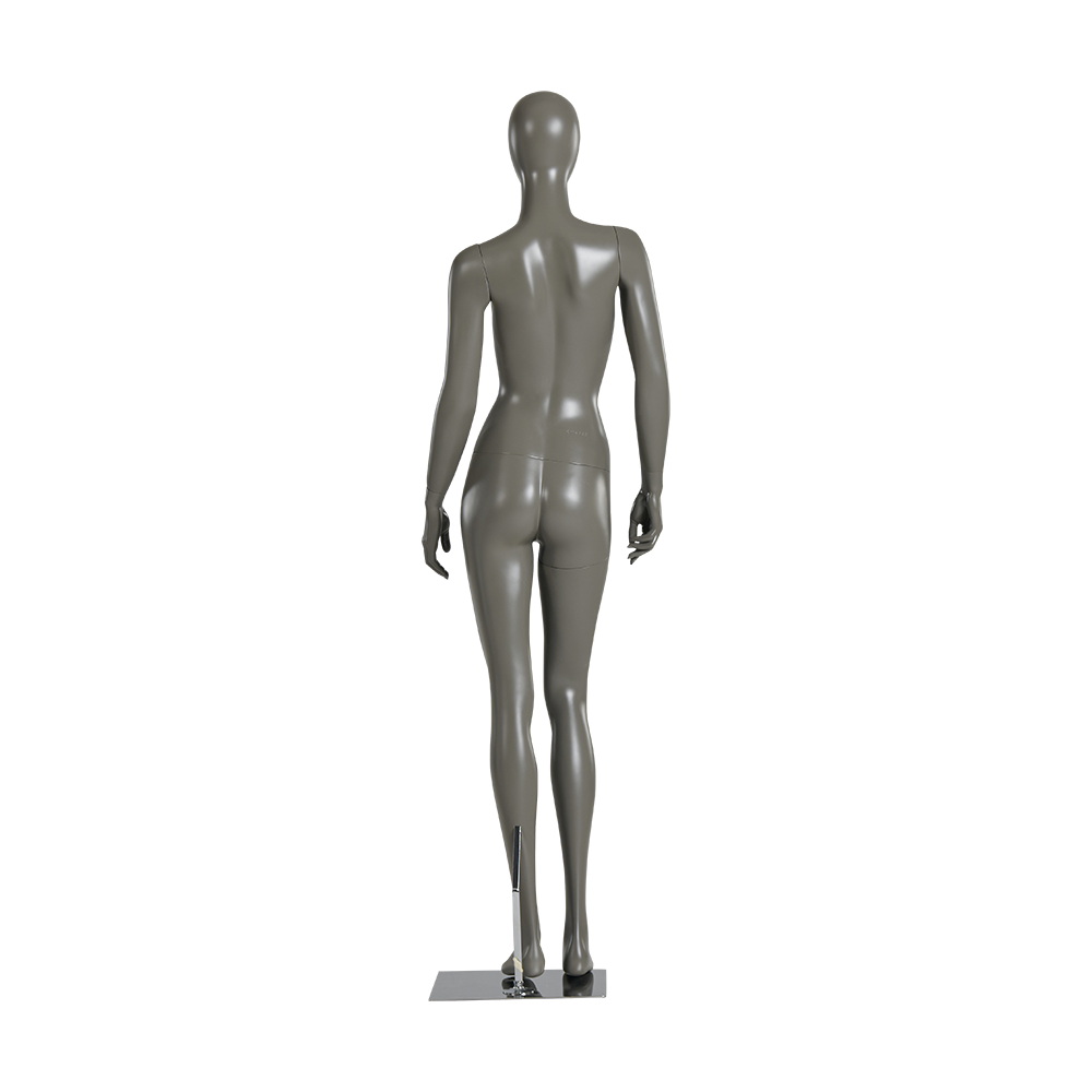 Shop Window Flexible Ladies Mannequin with egg head
