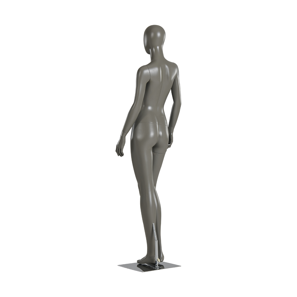 Shop Window Flexible Ladies Mannequin with egg head