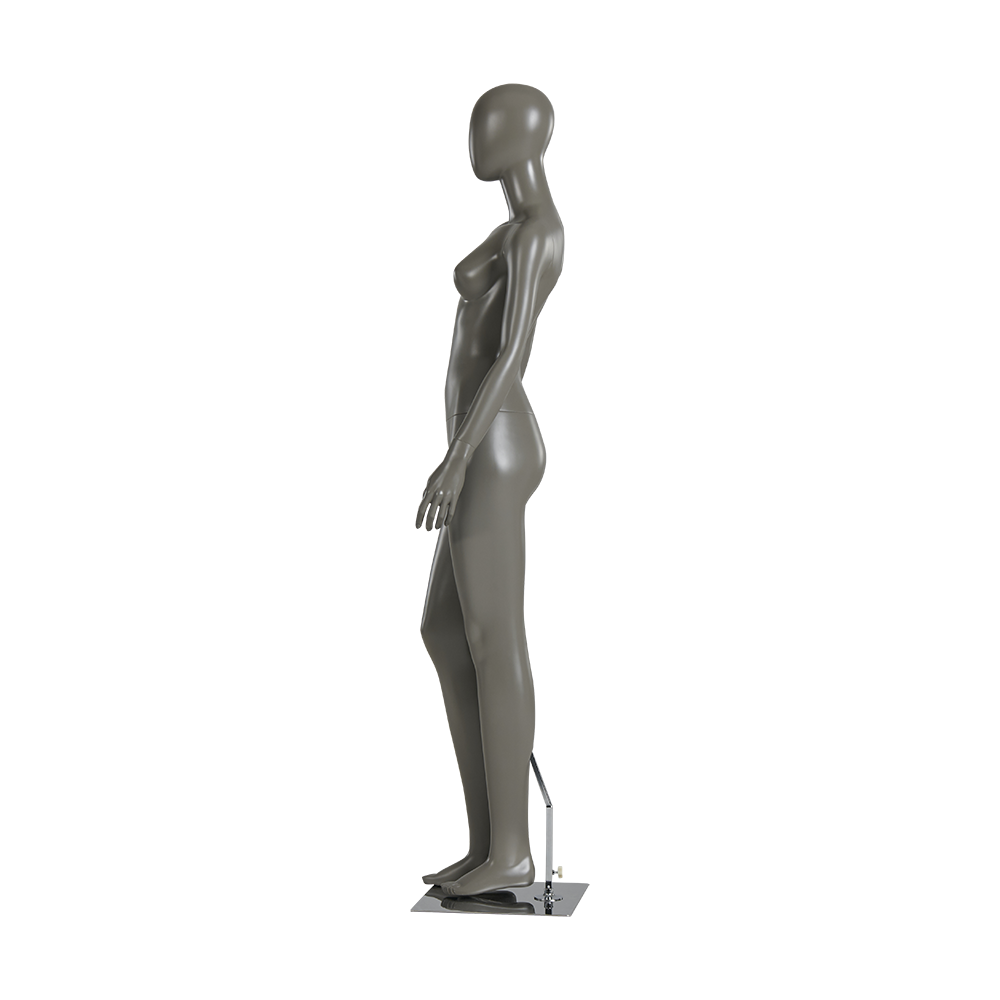 Shop Window Flexible Ladies Mannequin with egg head