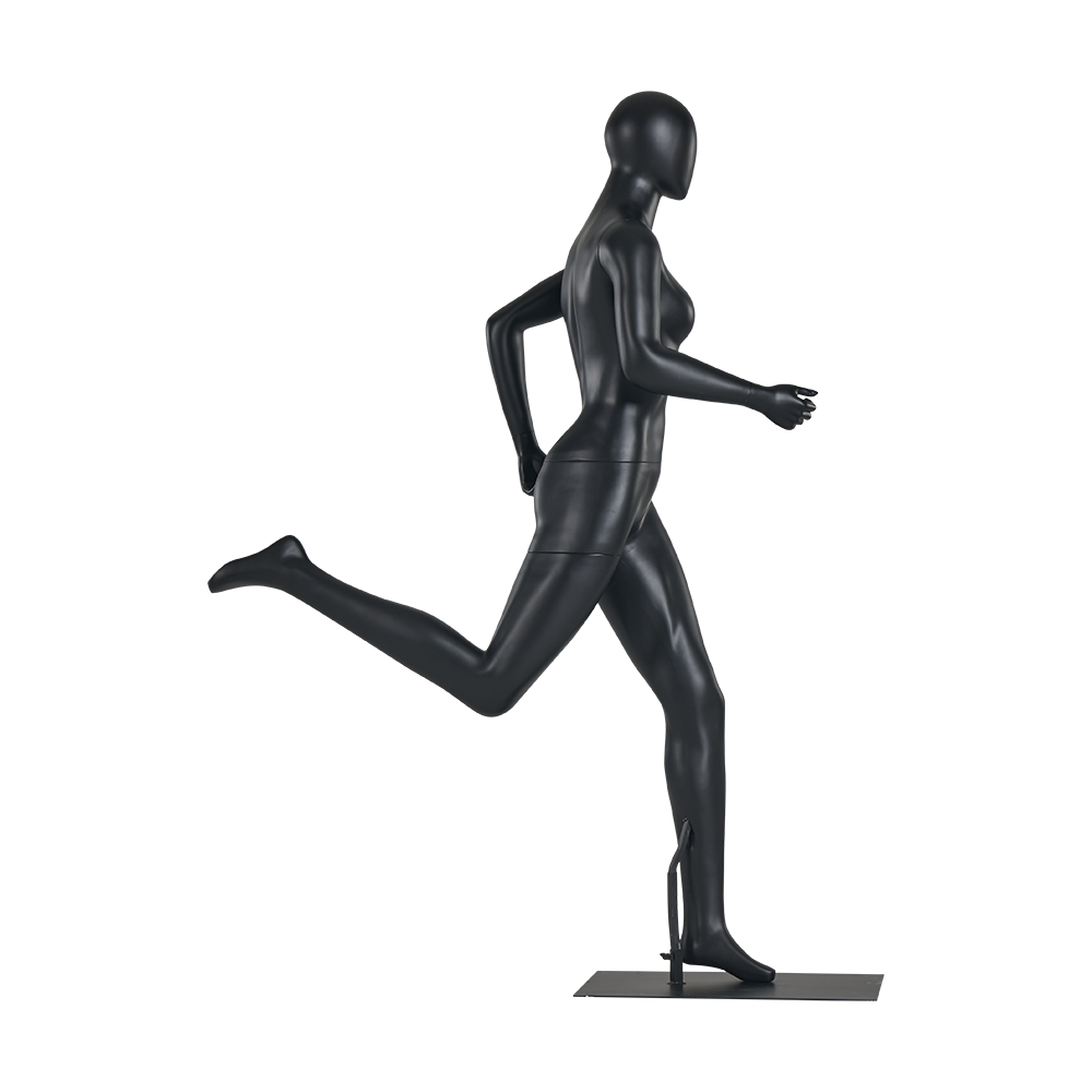 Shop Window Athletic female Running Mannequin