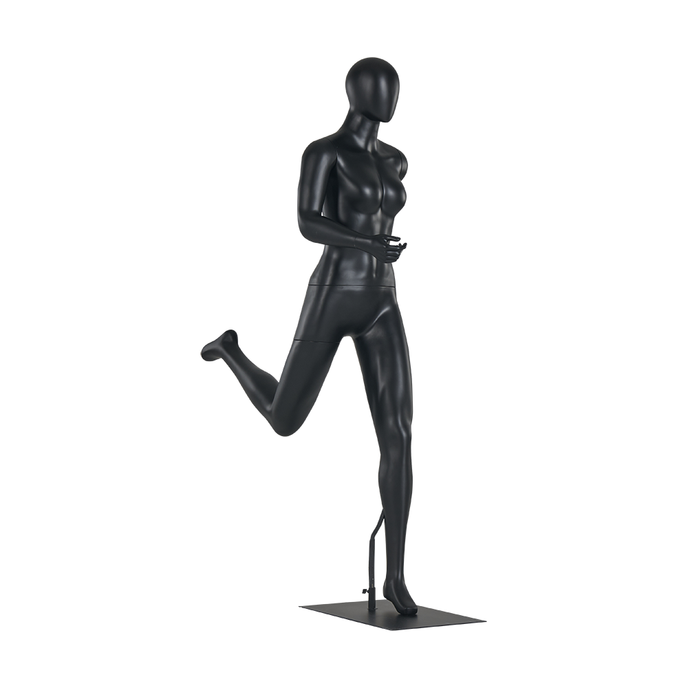 Shop Window Athletic female Running Mannequin