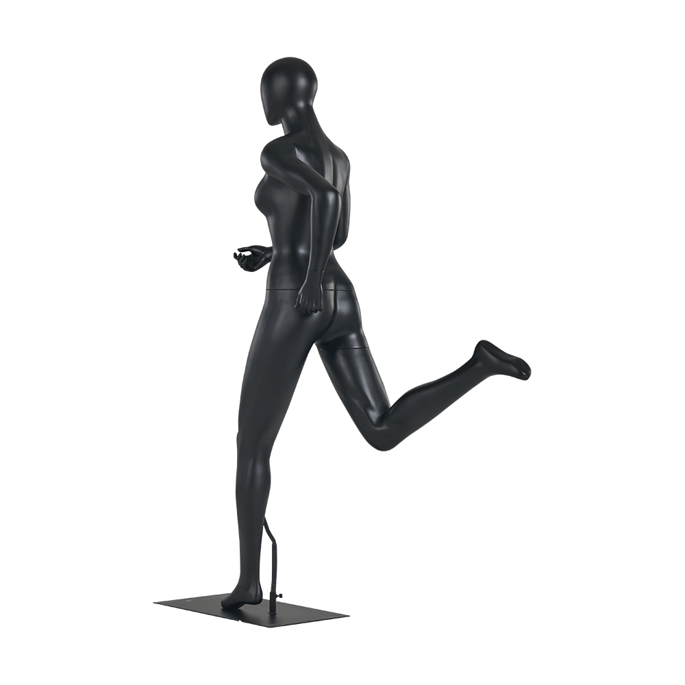 Shop Window Athletic female Running Mannequin