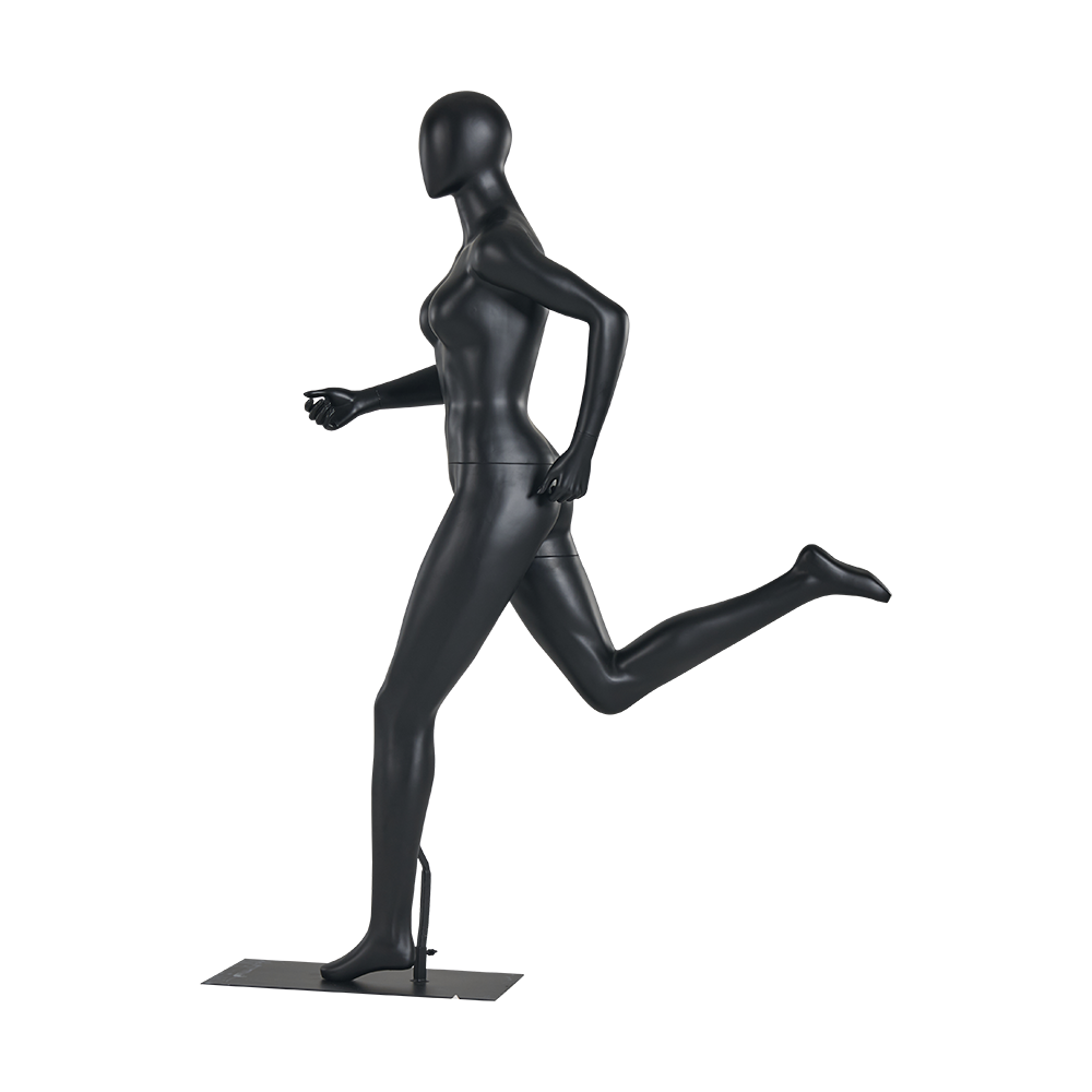 Shop Window Athletic female Running Mannequin