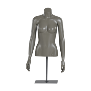 Mannequin d'affichage de forme de buste féminin sans tête