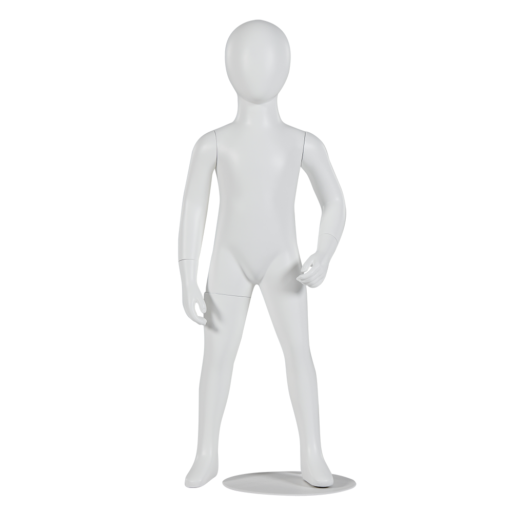Shop Display Fiberglass Kids Mannequin