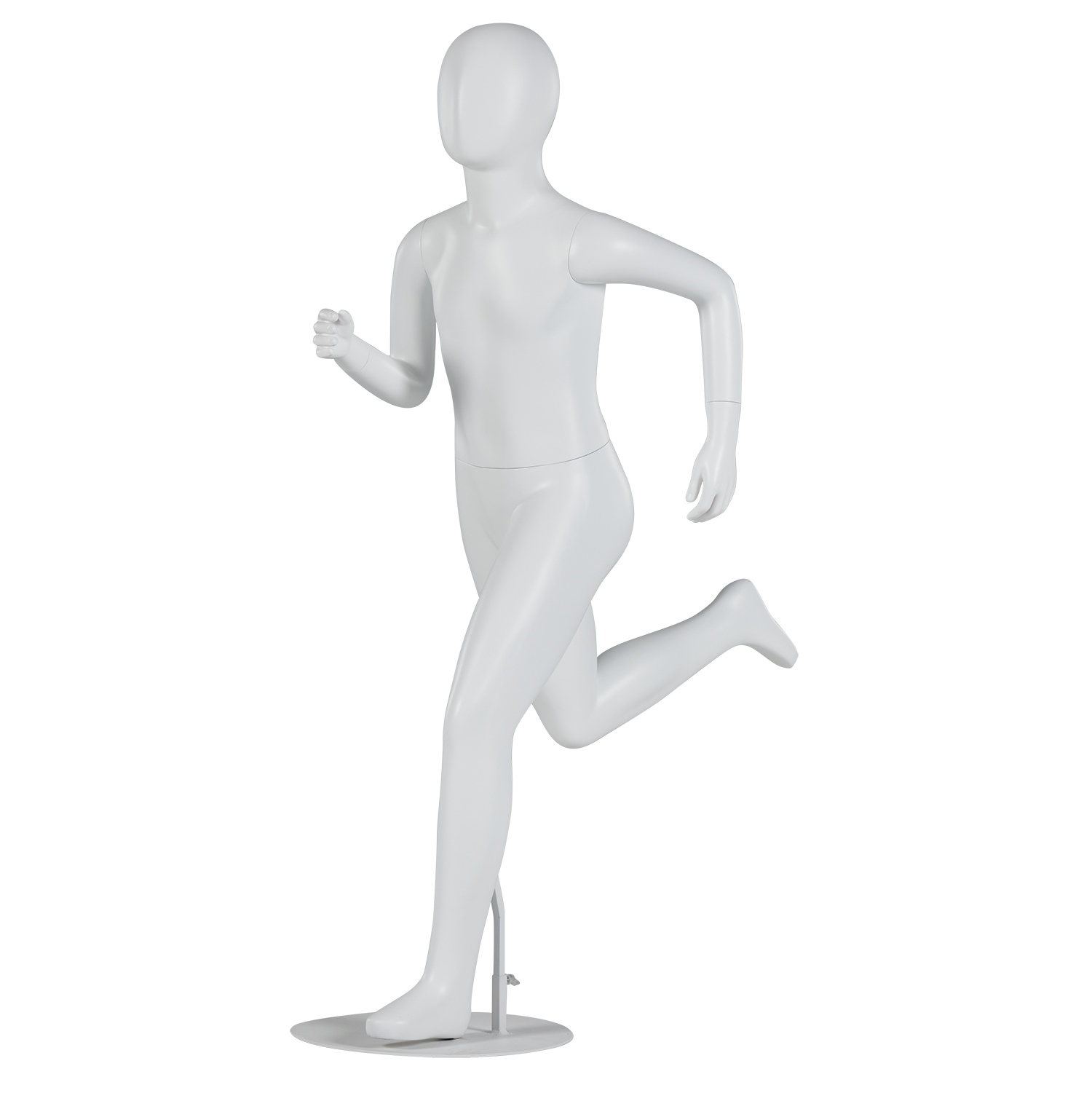 Fiberglass Running Child Mannequin