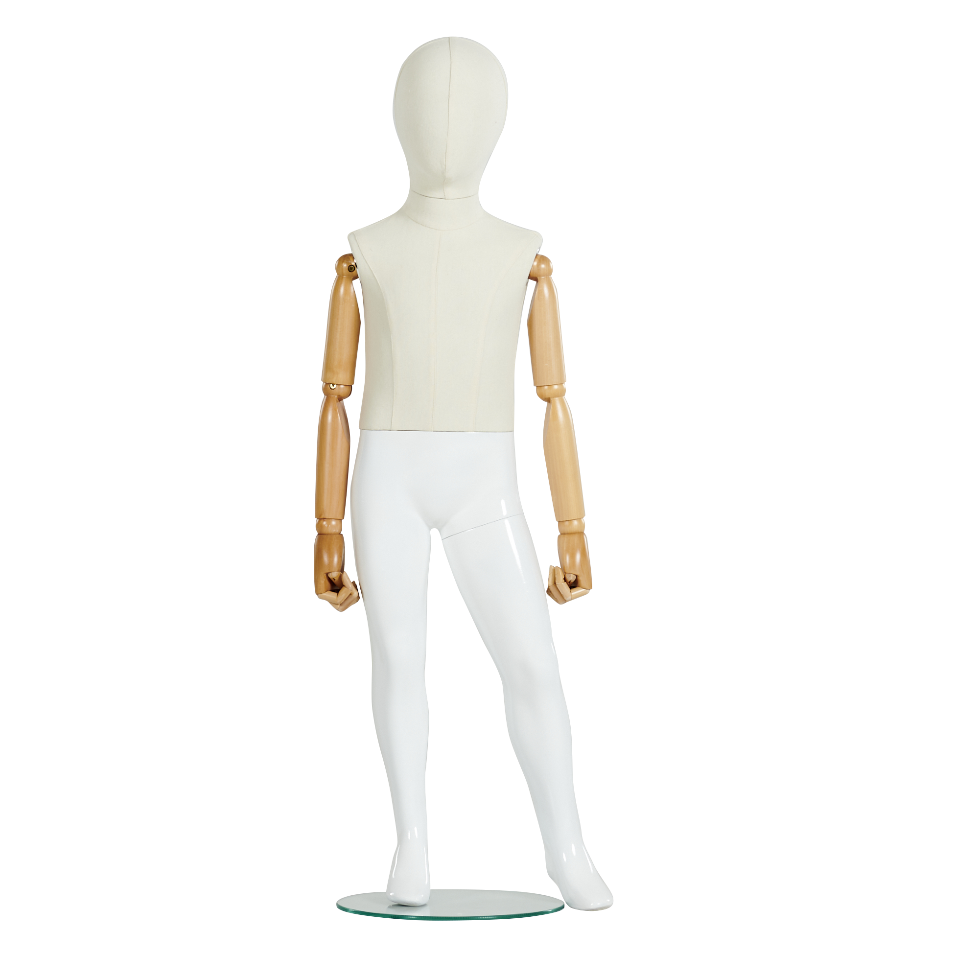 Store Window Fabric Child Mannequins Dummy