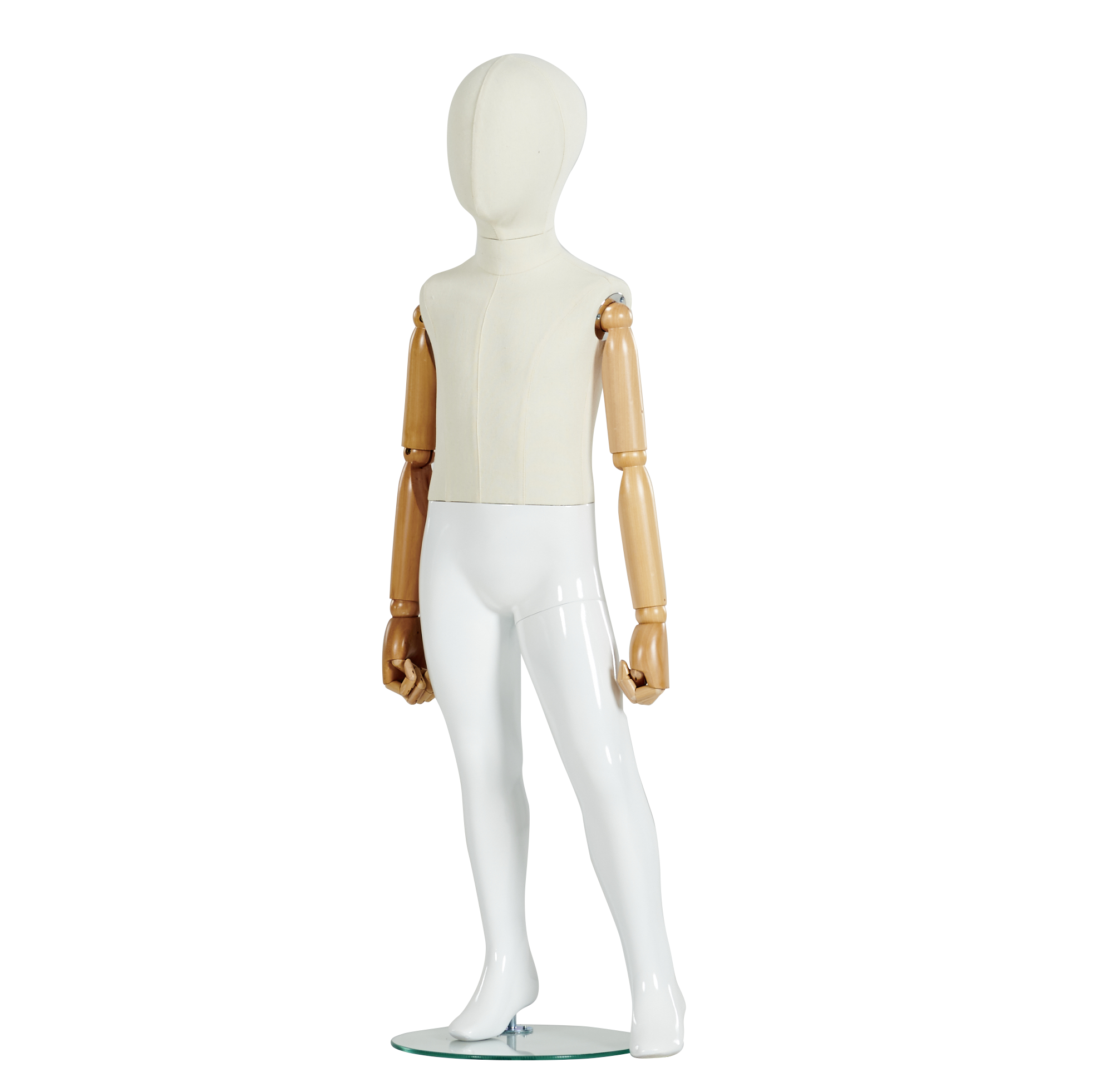 Store Window Fabric Child Mannequins Dummy