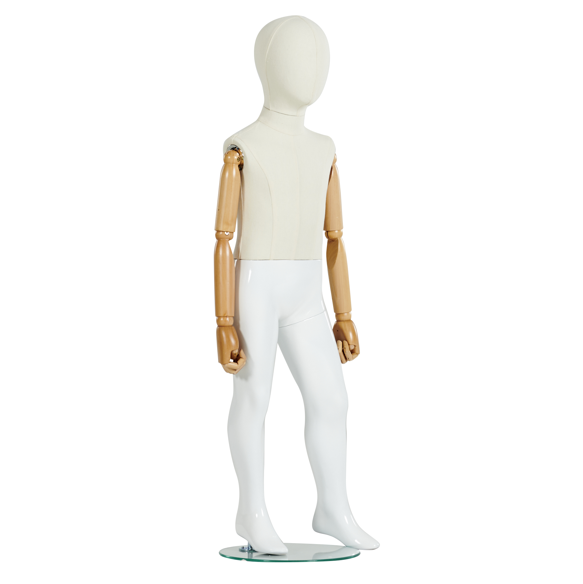 Store Window Fabric Child Mannequins Dummy